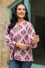 Gulmohar Printed Cotton Shirt