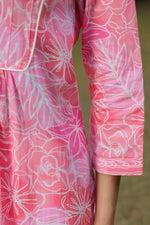 Pink Printed Pintucks Tunics